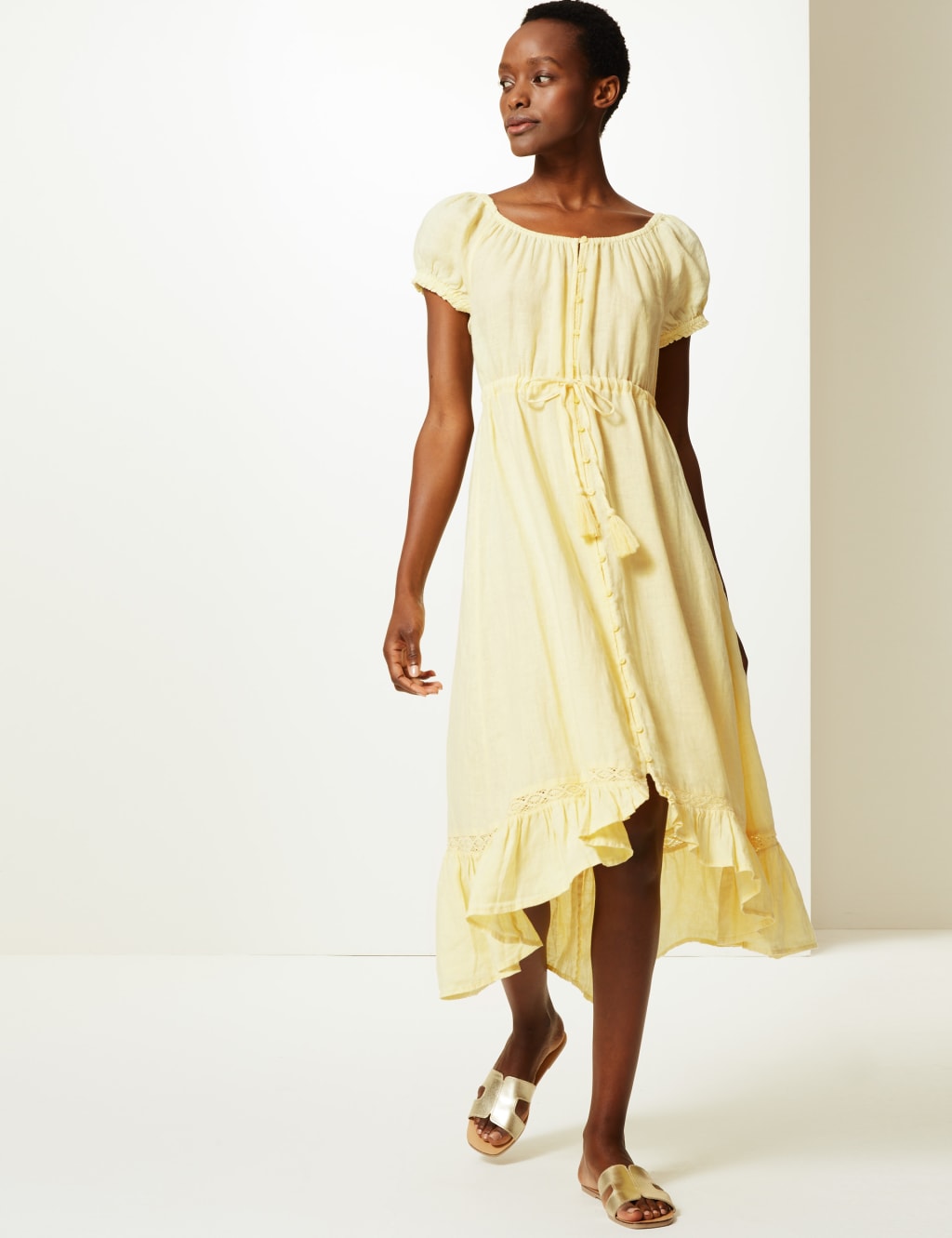 M&s linen summer dresses top