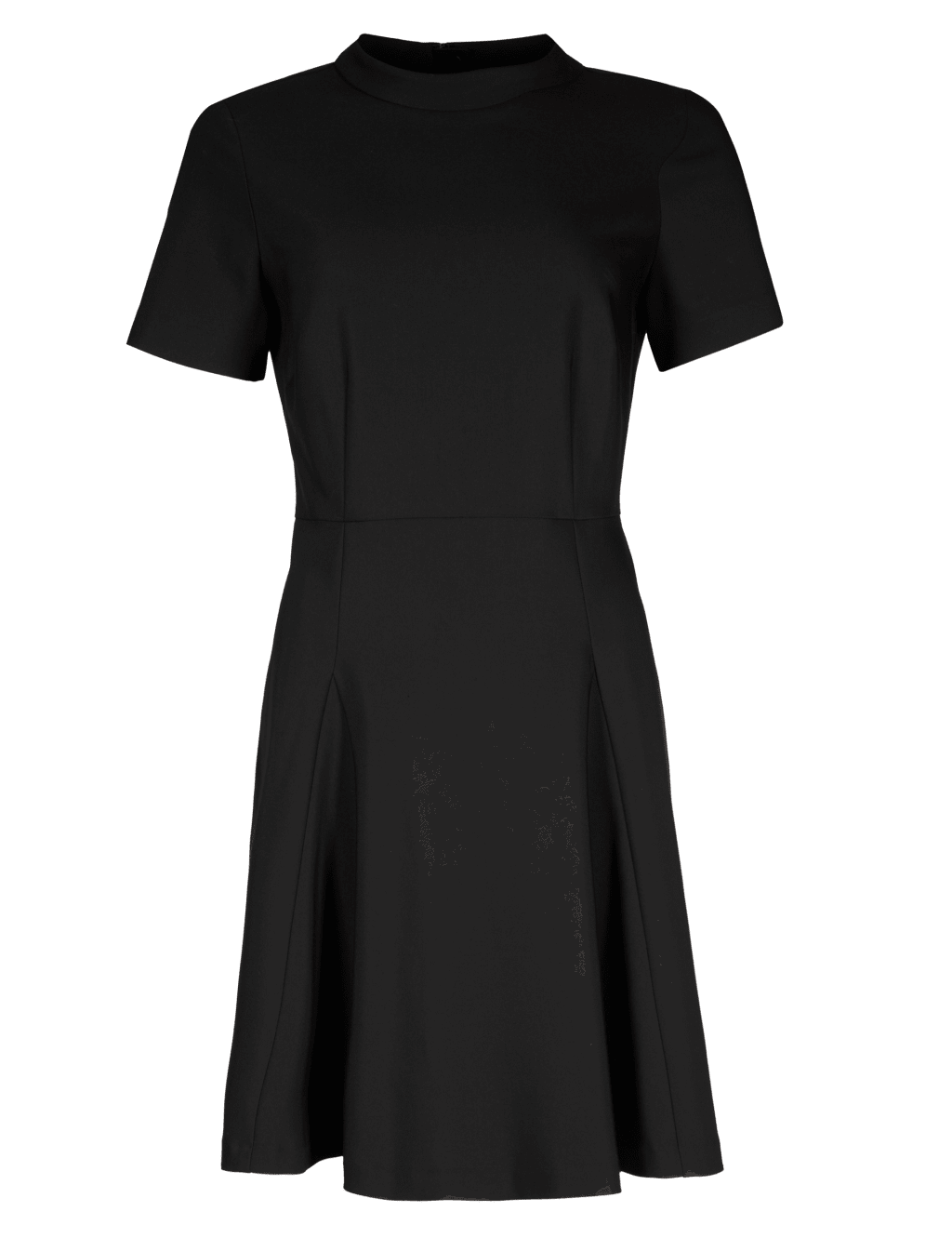 Panelled Short Sleeve Skater Dress 2 of 5