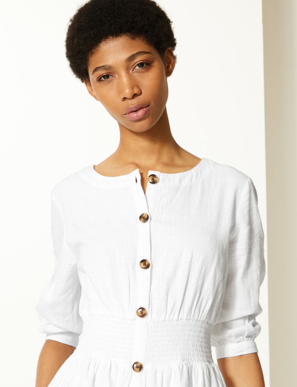 3 quarter sleeve midi dress outlet