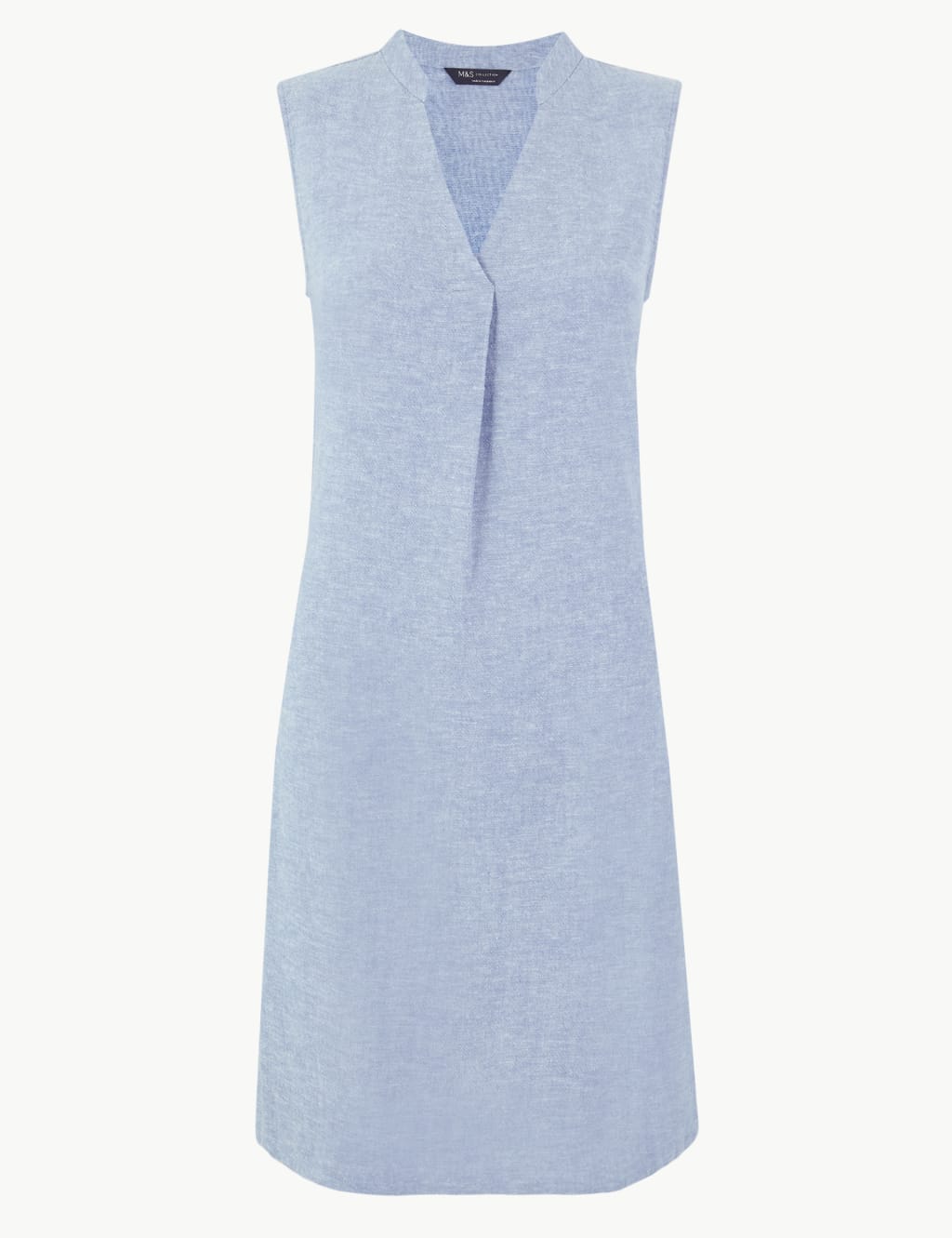 Linen Rich Shift Dress M S Collection M S