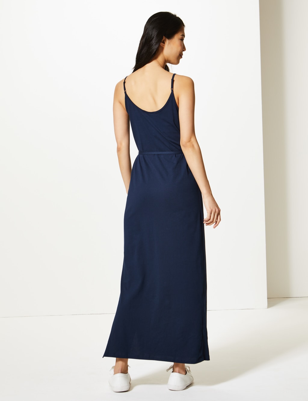 Pure Cotton Jersey Maxi Slip Dress M S Collection M S