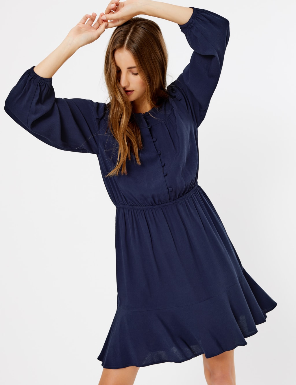Classic Mini Waisted Dress M S Collection M S