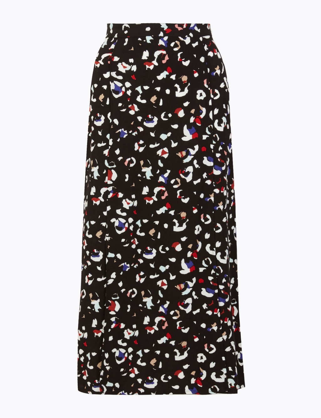 Animal Print Midi Straight Skirt 2 of 5