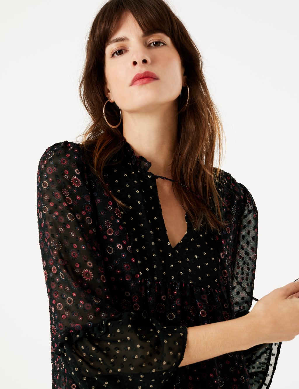 Floral Relaxed Mini Dress 3 of 5