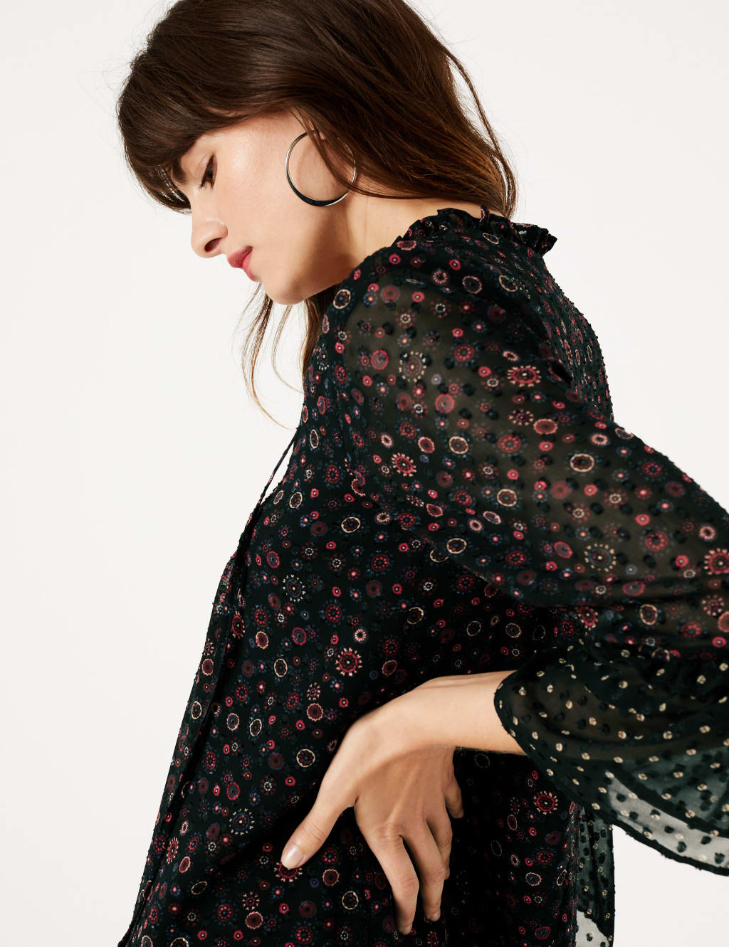 Floral Relaxed Mini Dress 5 of 5