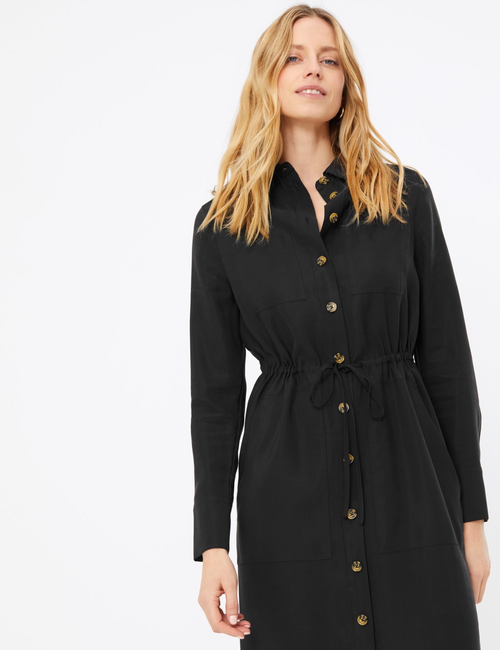 Pocket Utility Shirt Midi Dress 5 of 5