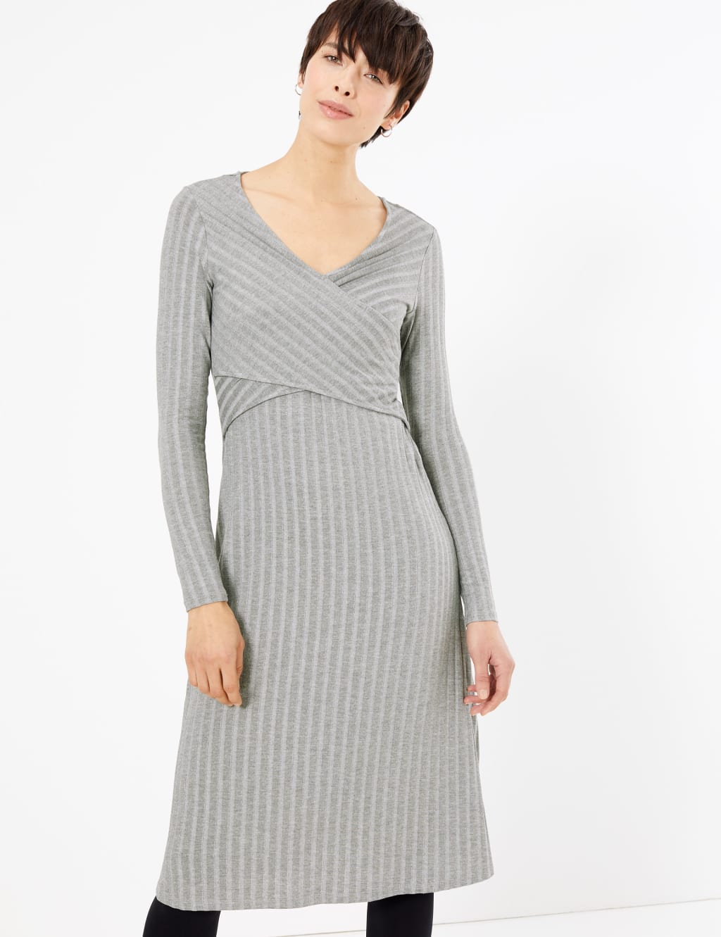 M&s fit and flare dress 2025