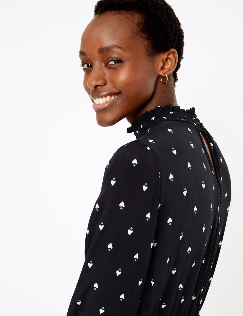 Heart print jumpsuit discount