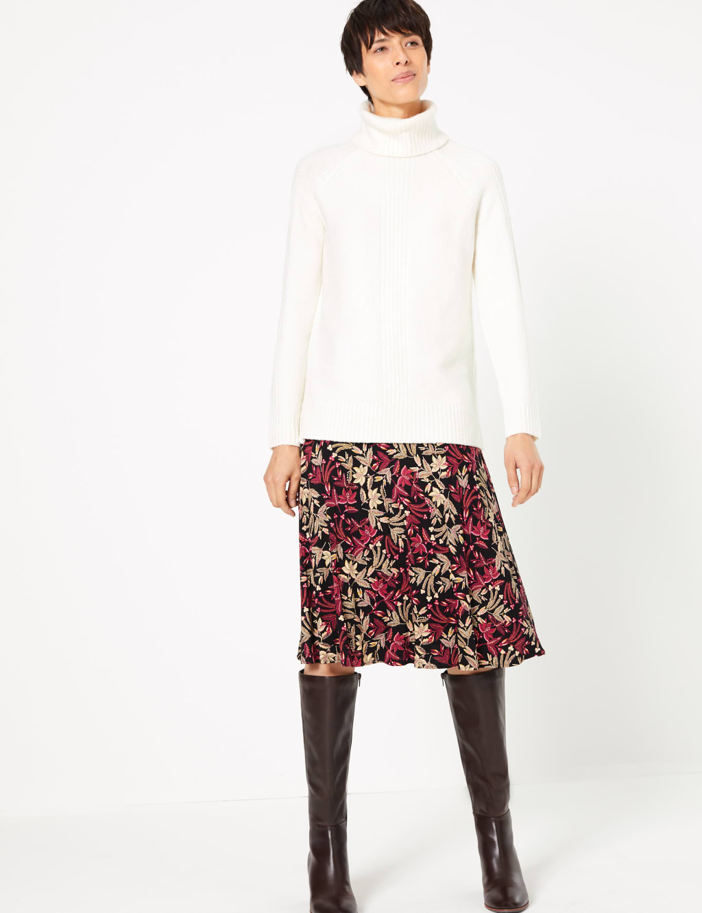 Midi skirt m&s new arrivals