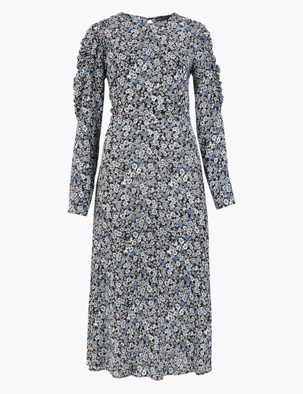 Floral Skater Midi Dress 2 of 6