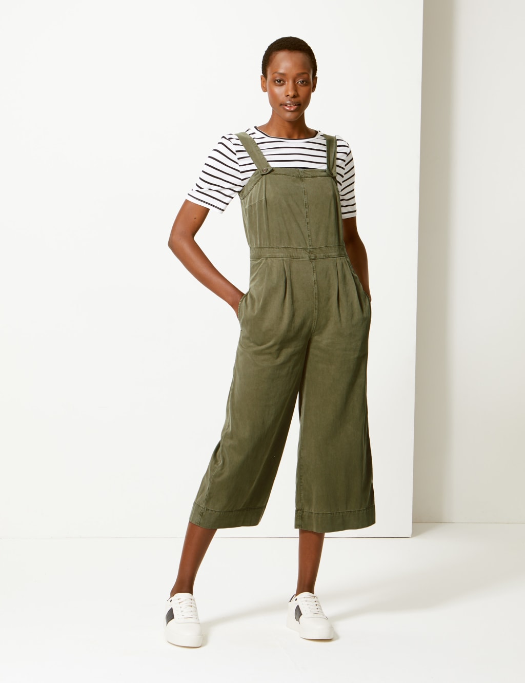 Cotton blend jumpsuit store