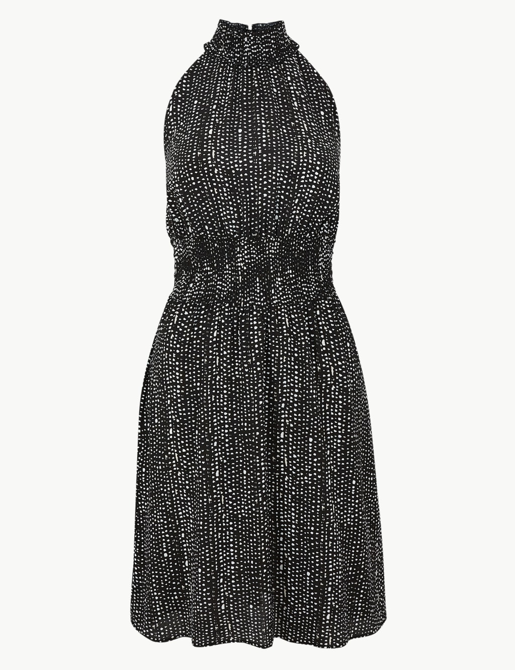 Printed Waisted Dress 2 of 4