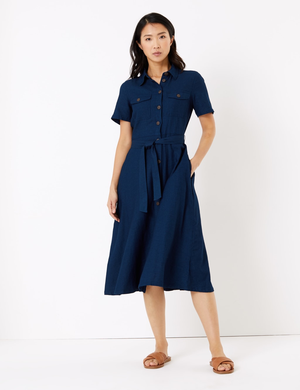 M&s shirt dress clearance