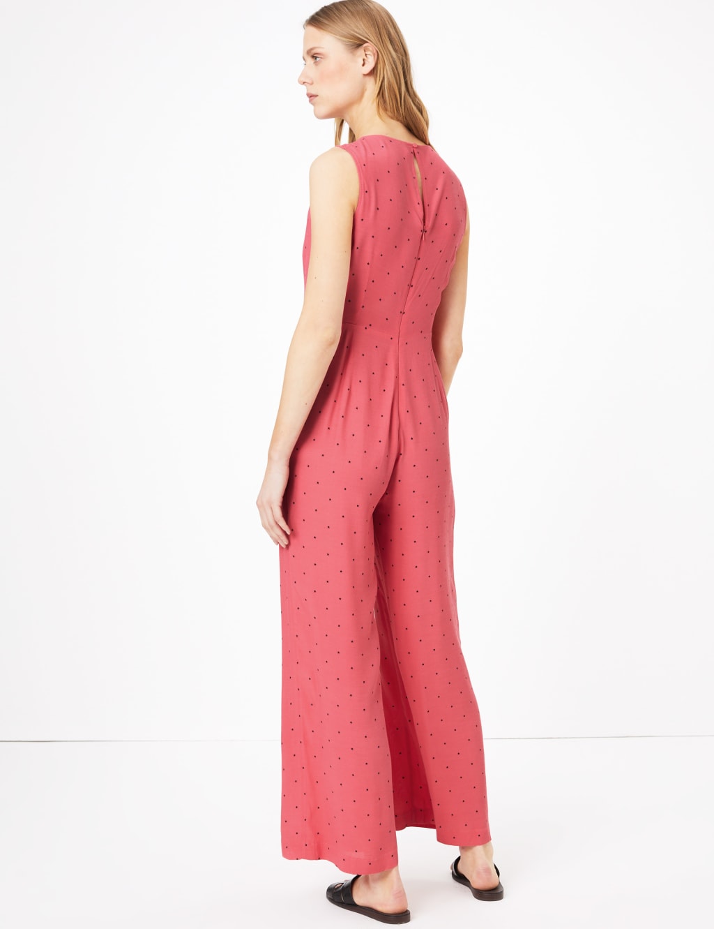 Marks and spencer red jumpsuit online