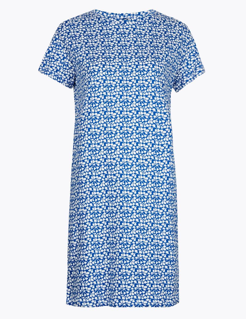 Pure Cotton Printed Mini T-Shirt Dress 2 of 4