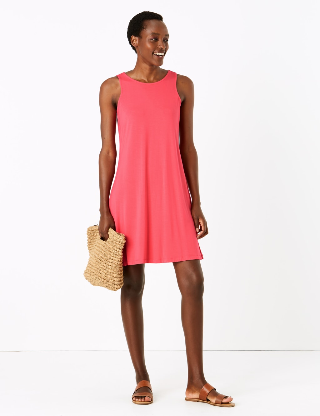 Jersey swing dresses top