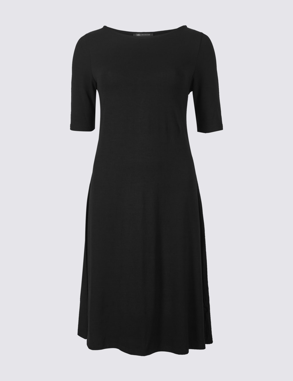 Jersey Half Sleeve Swing Dress 2 of 6