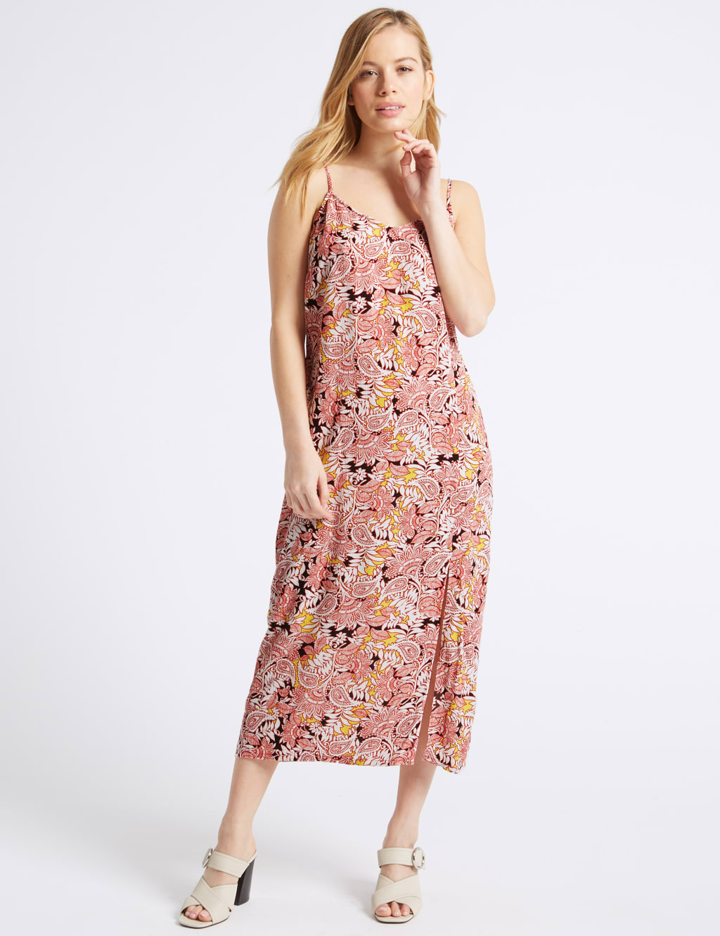 M&s ladies midi dresses cheap