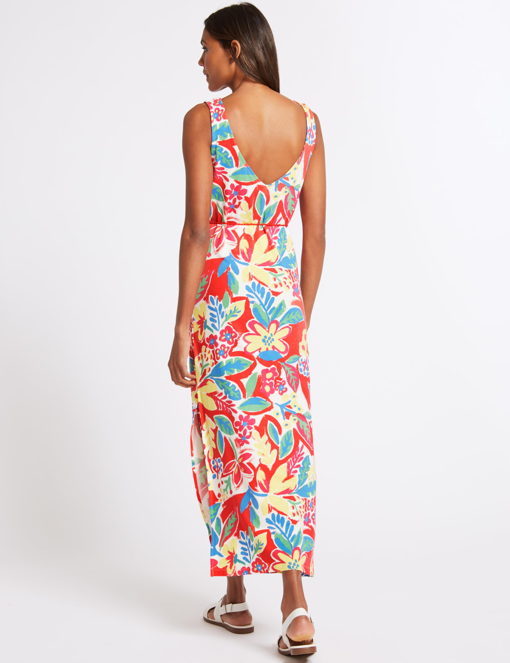 Floral Print Maxi Dress 5 of 6
