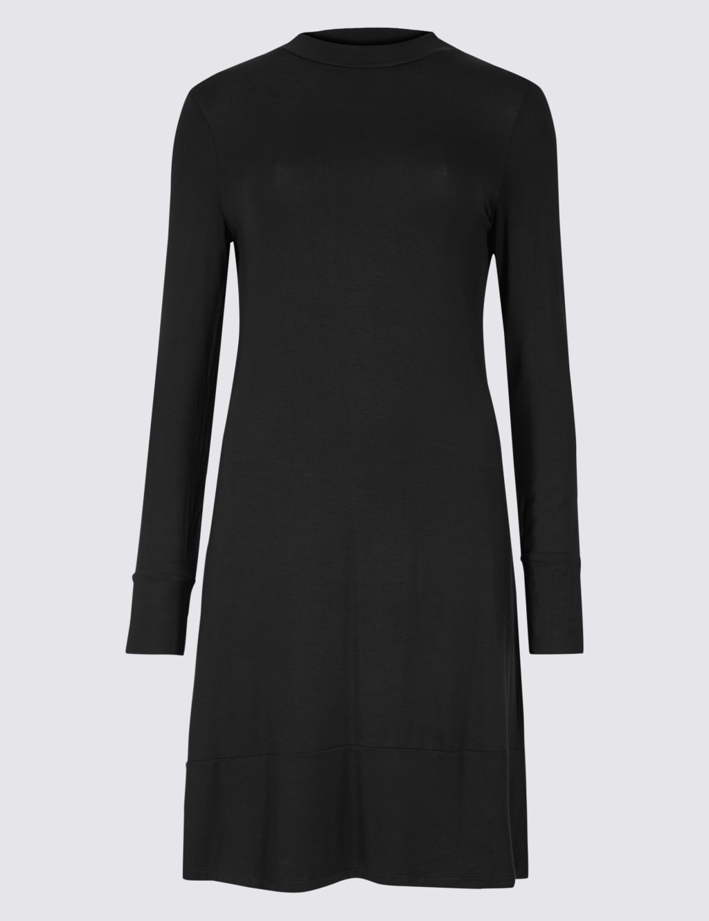 Jersey Long Sleeve Swing Dress M S Collection M S