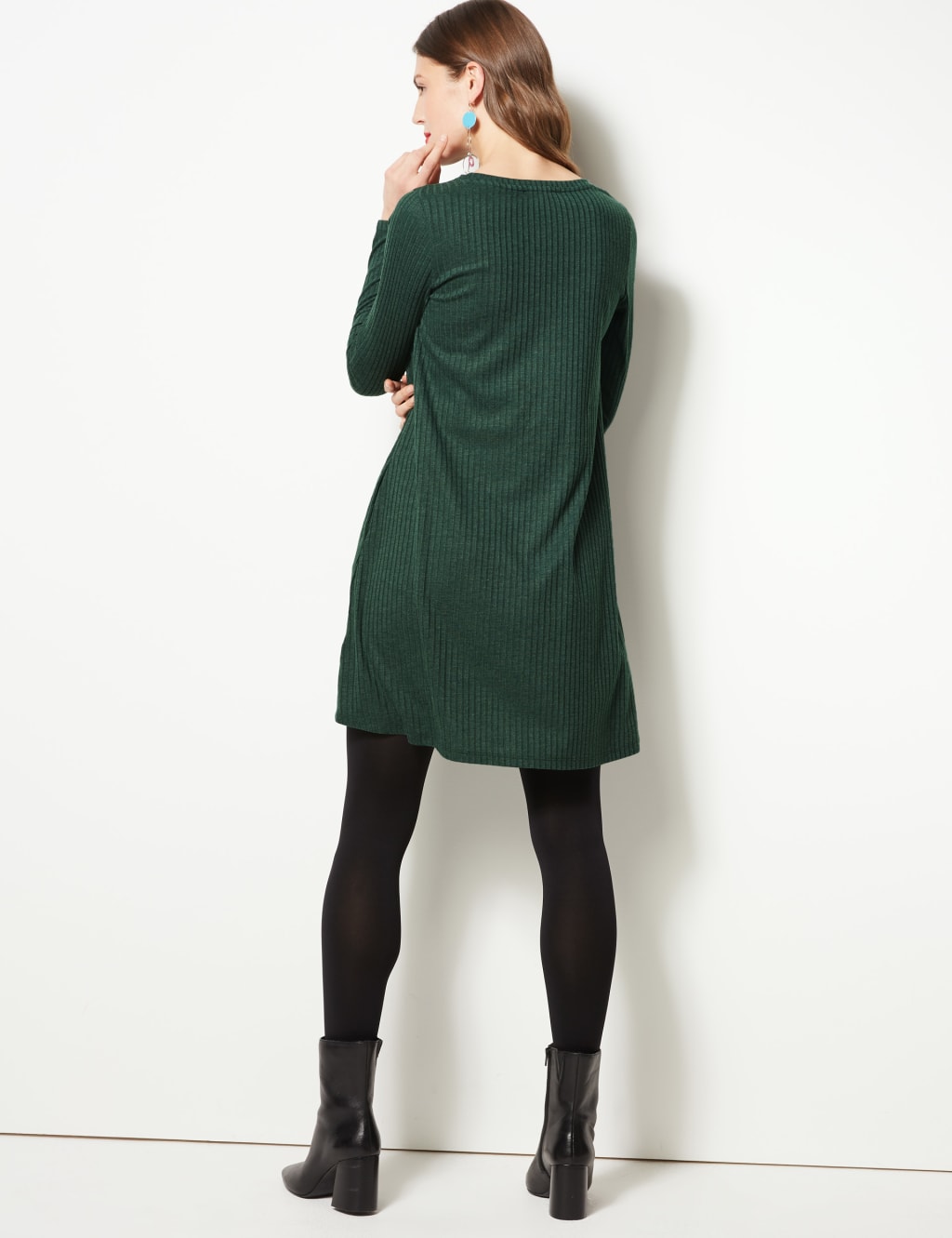 Swing dress and leggings best sale