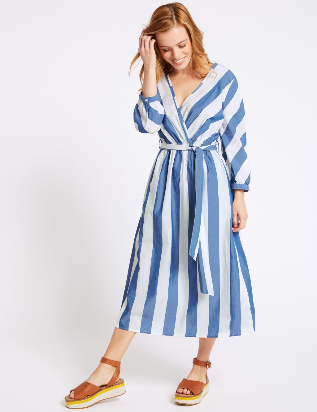 M&s ladies midi dresses hot sale