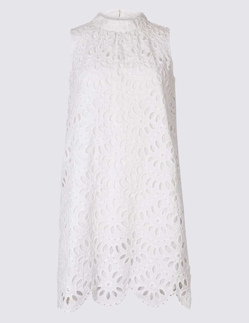 PETITE Pure Cotton Tunic Mini Dress 2 of 4