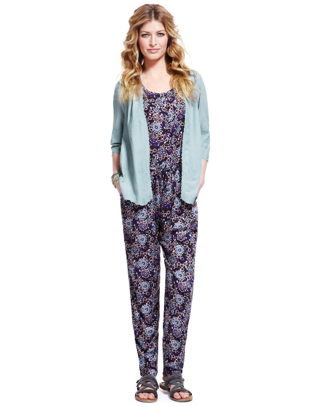 Abstract Print Jumpsuit 4 of 5