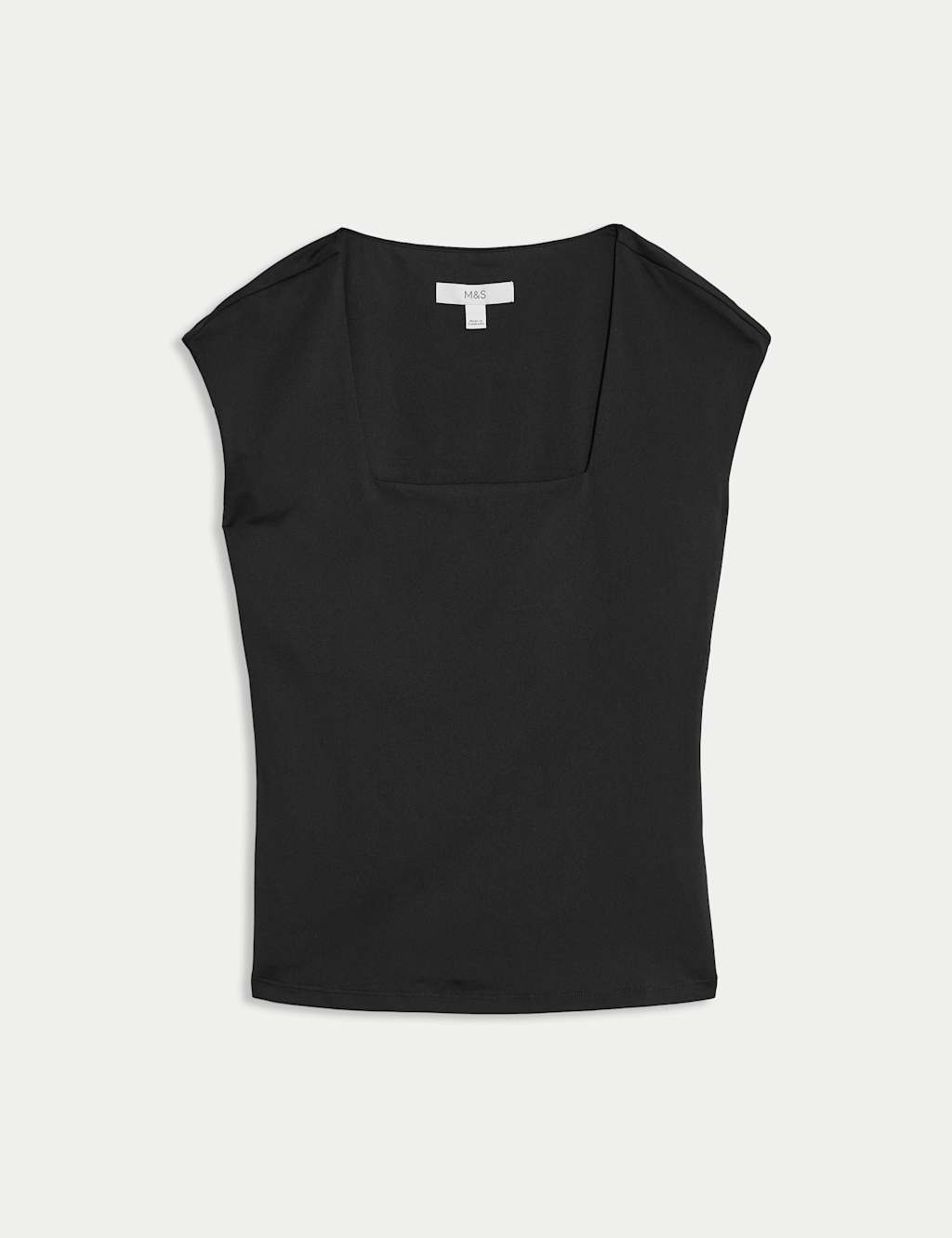 Jersey Square Neck Top 2 of 5