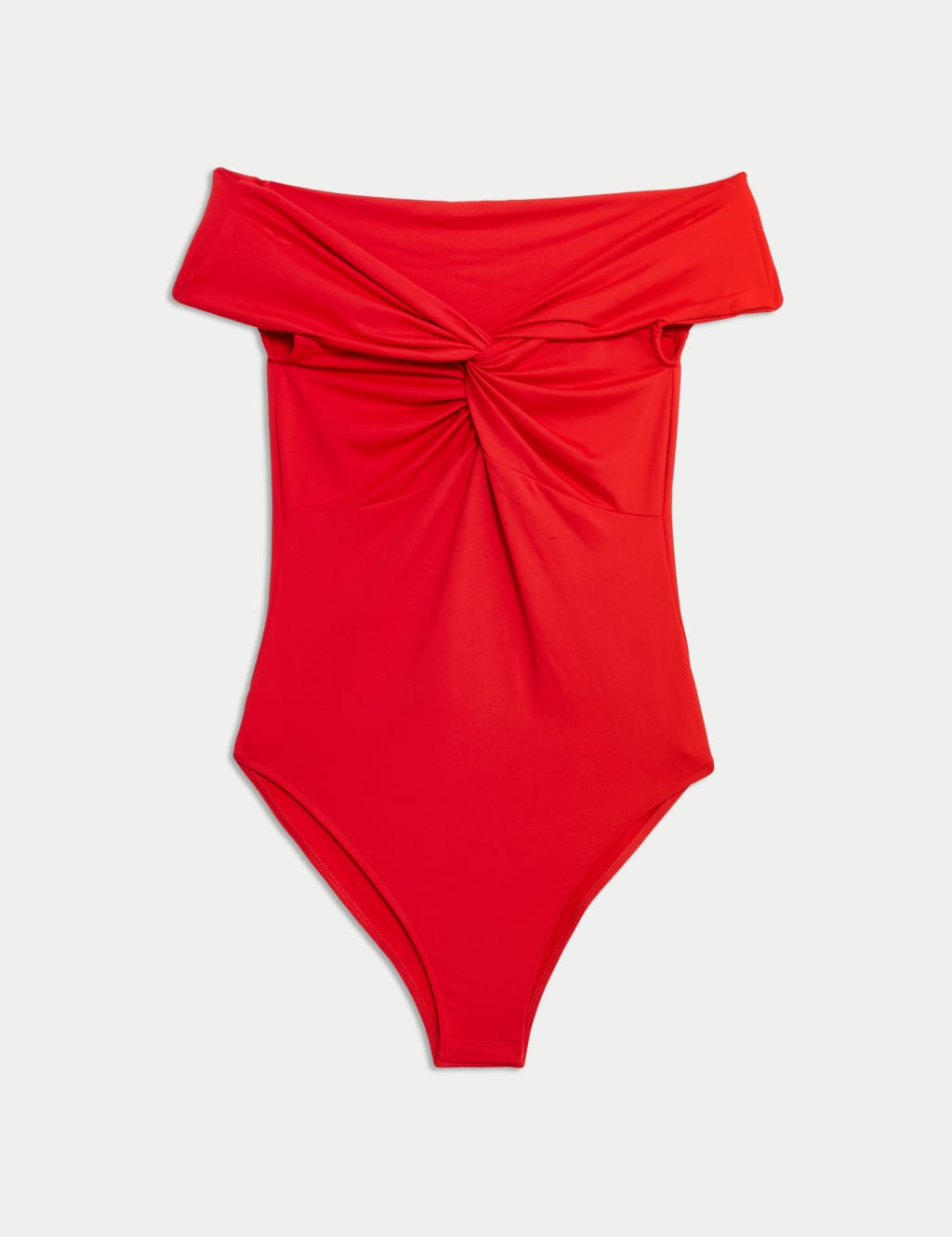 Knot Front Off The Shoulder Bodysuit M S Collection M S
