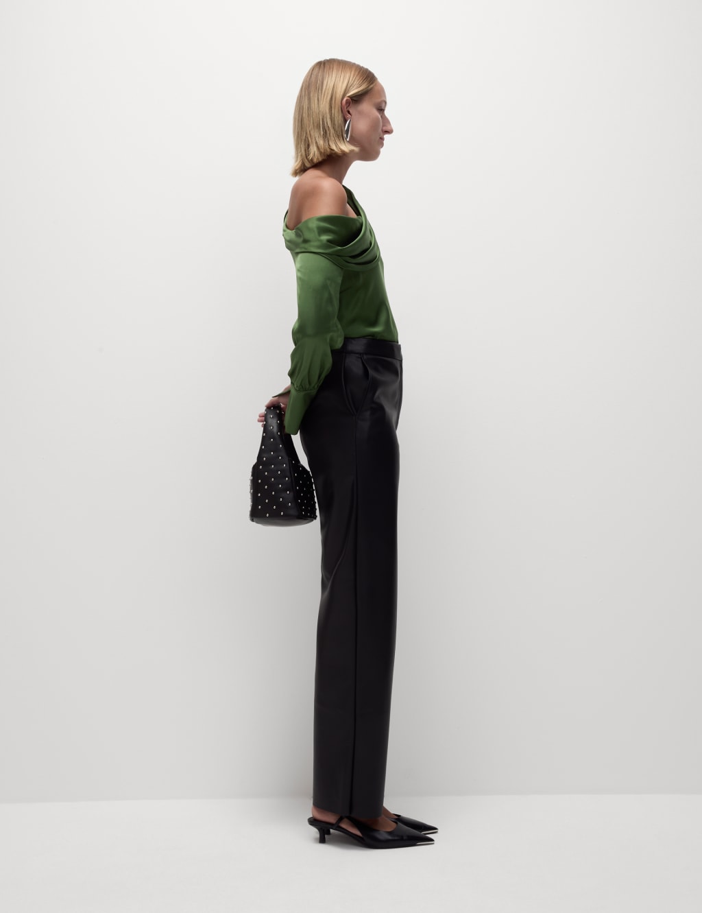 M&s satin blouse discount
