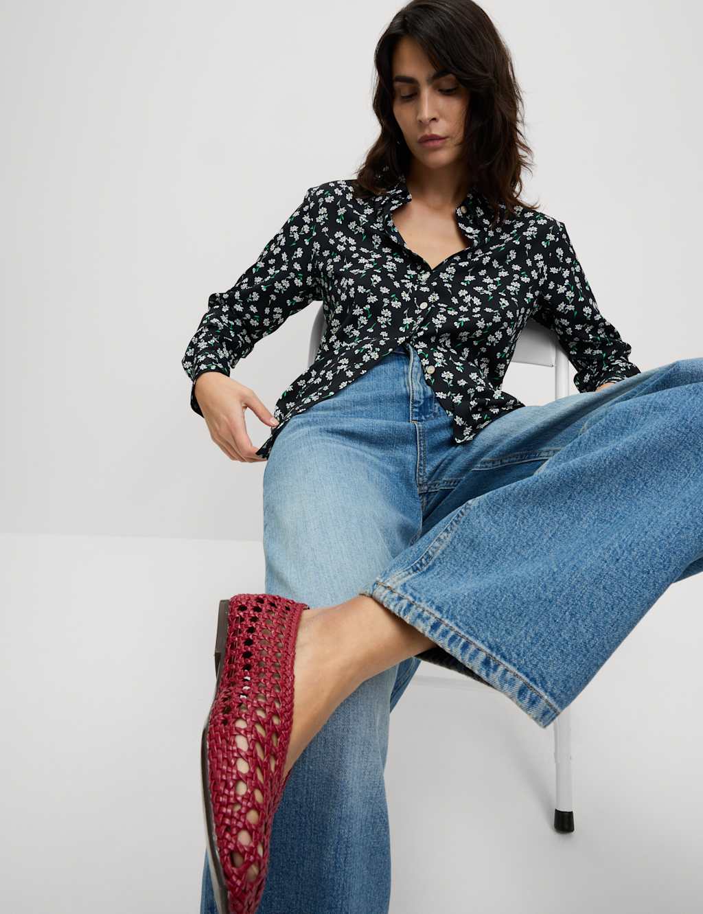 Printed Collared Shirt 3 of 5