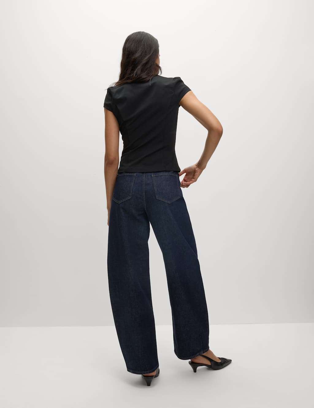 Button Through Cap Sleeve Top 5 of 6