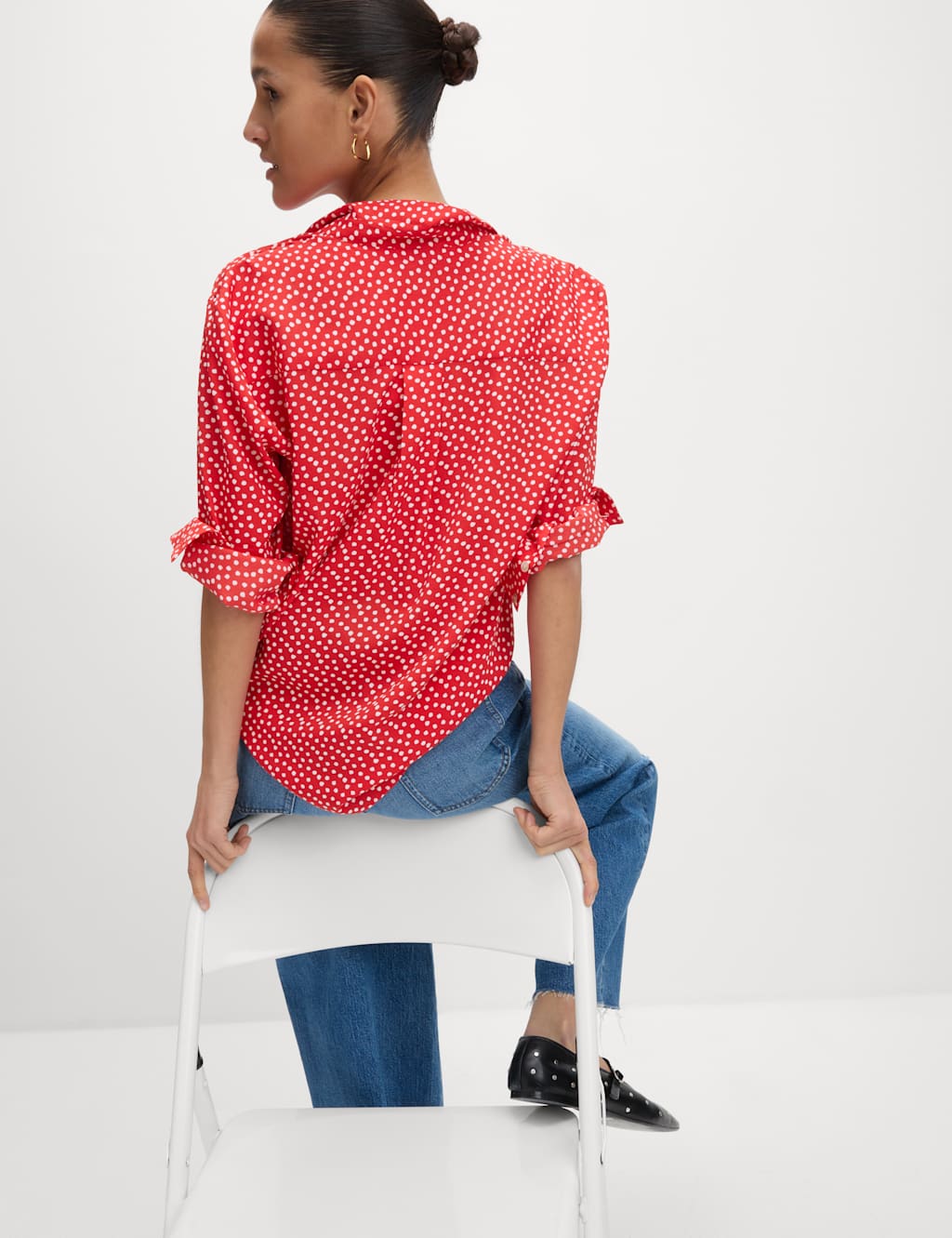Printed Collared Shirt 5 of 5