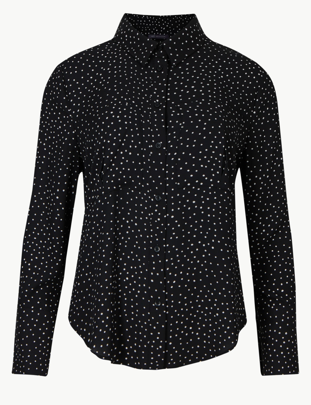 PETITE Polka Dot Long Sleeve Shirt 2 of 4