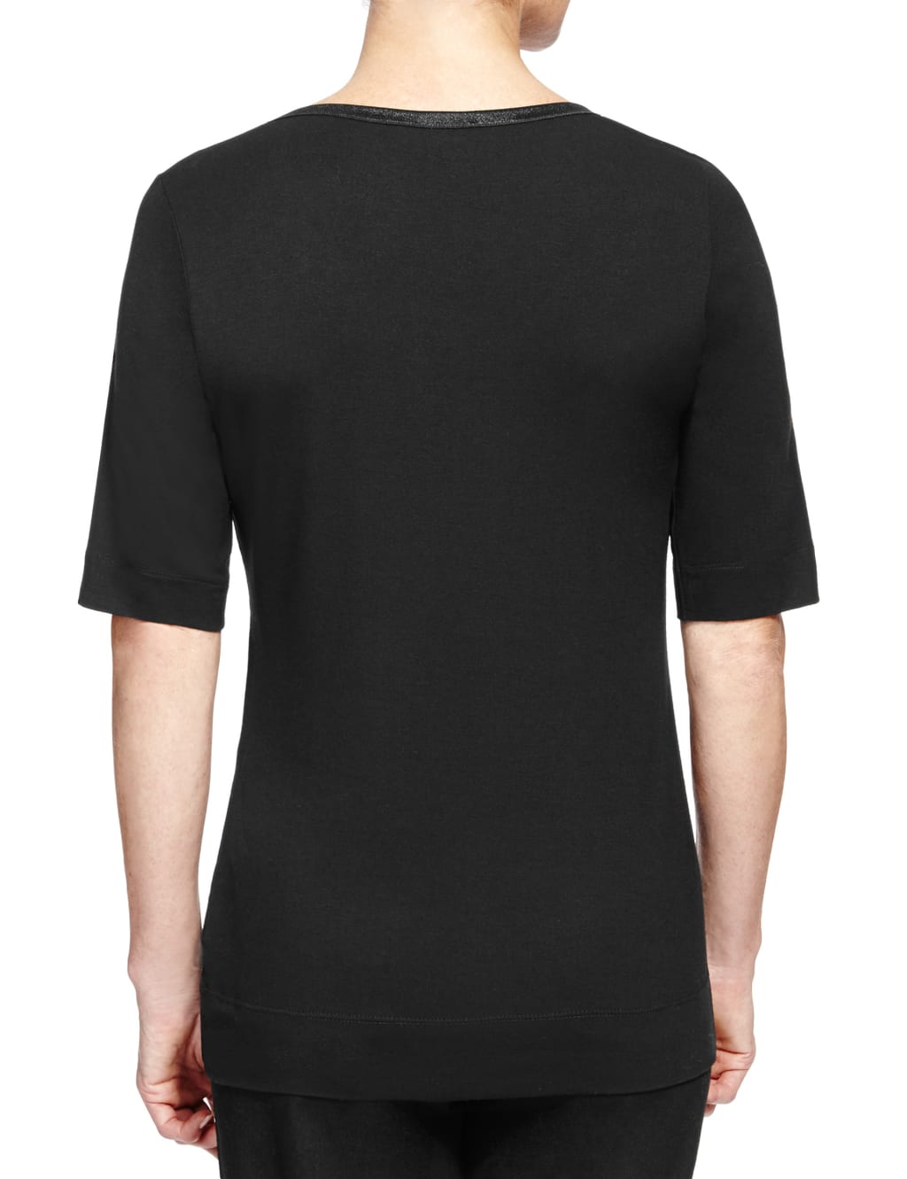Twiggy for M&S Collection Scoop Neck T-Shirt 4 of 4