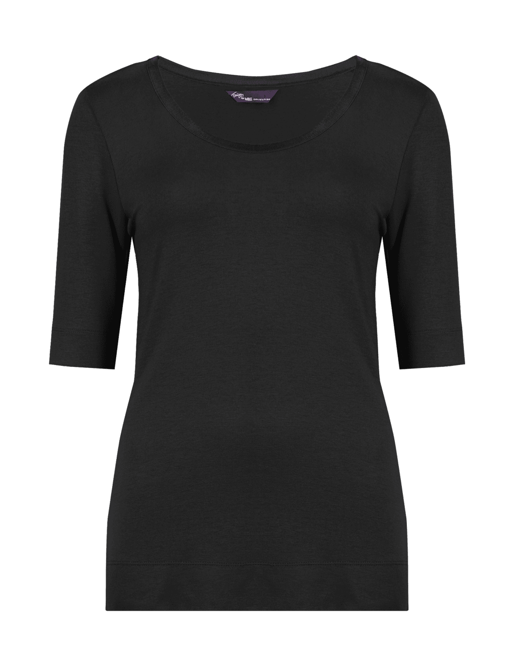 Twiggy for M&S Collection Scoop Neck T-Shirt 2 of 4