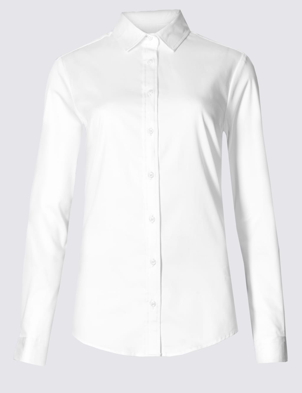 Cotton Rich Fuller Bust Long Sleeve Shirt 2 of 4