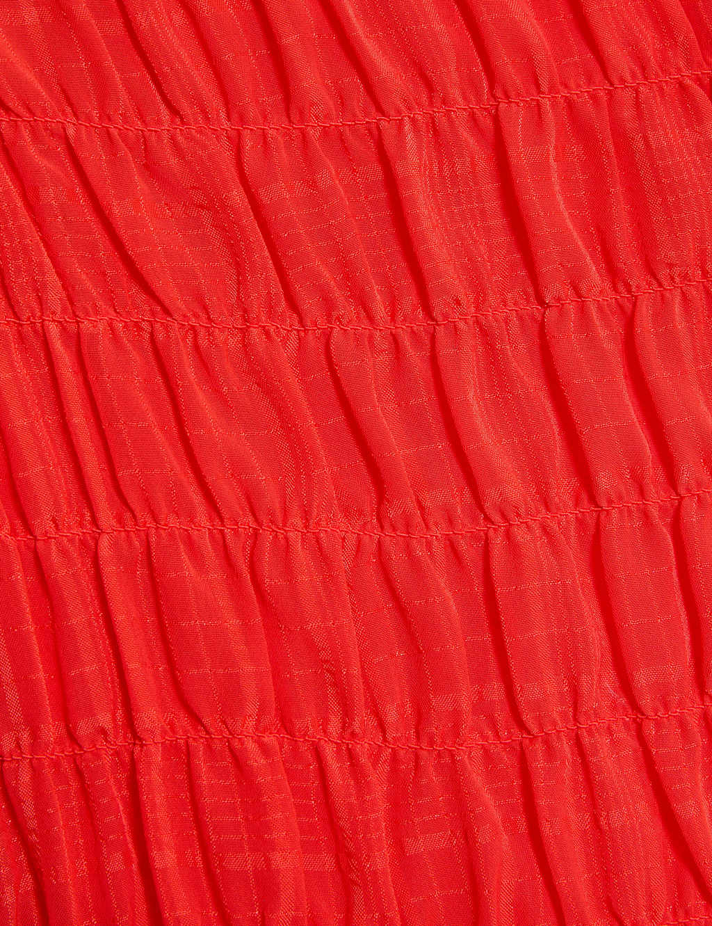 Shirred 3/4 Sleeve Button Through Blouse 7 of 7