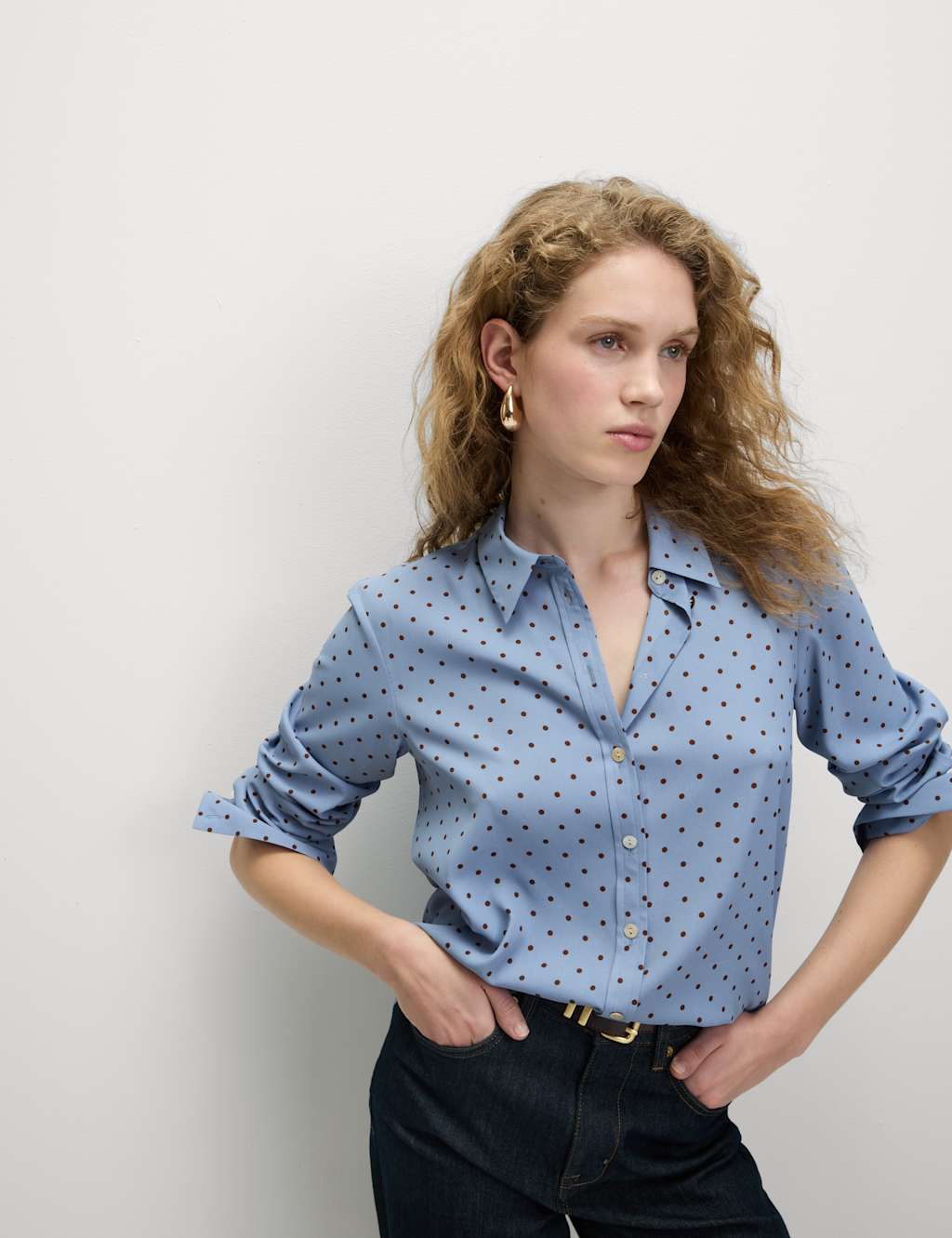 Printed Collared Button Through Shirt 4 of 6