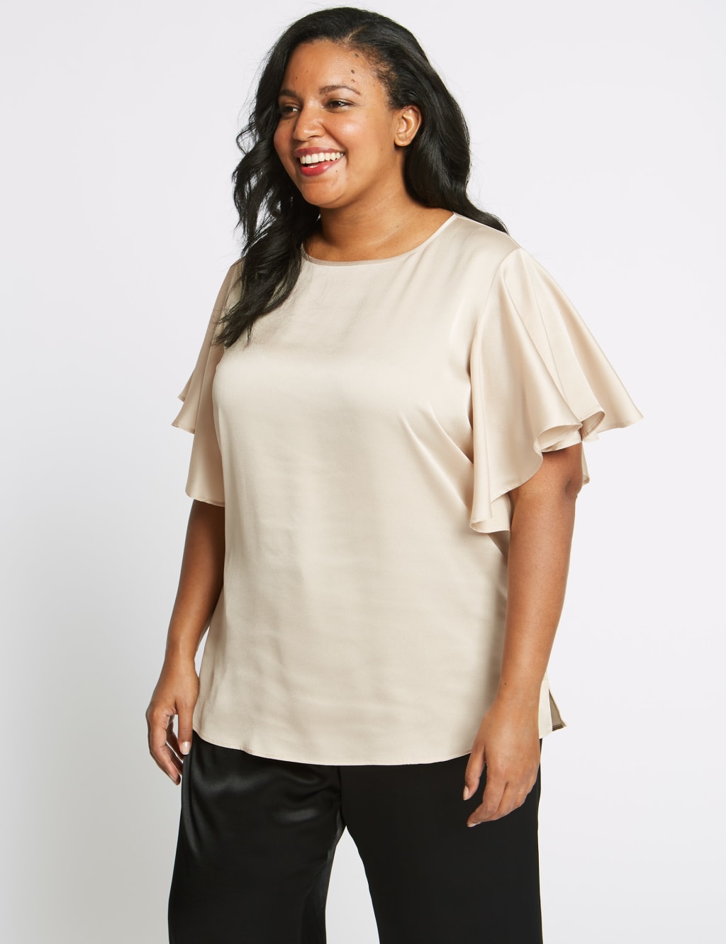 M&s satin blouse 2025