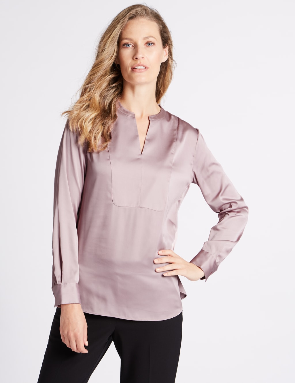 M&s satin blouse shop