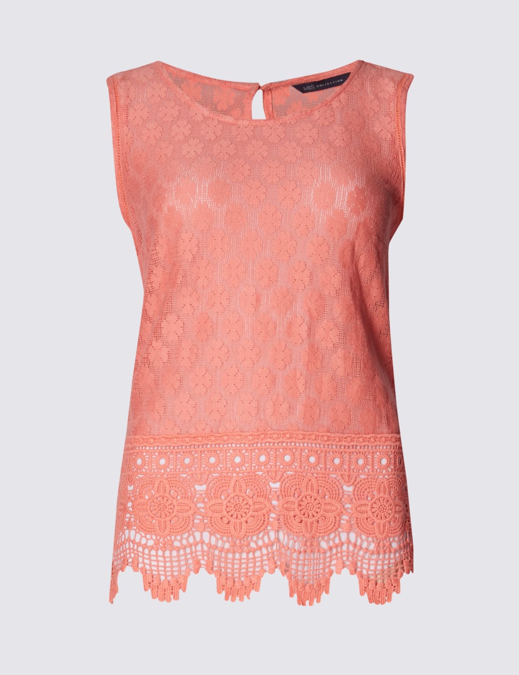 Floral Lace Vest Top 2 of 3