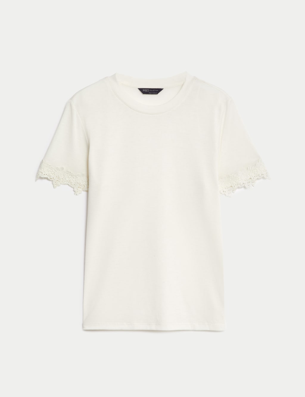 Jersey Lace Detail T-Shirt 2 of 5
