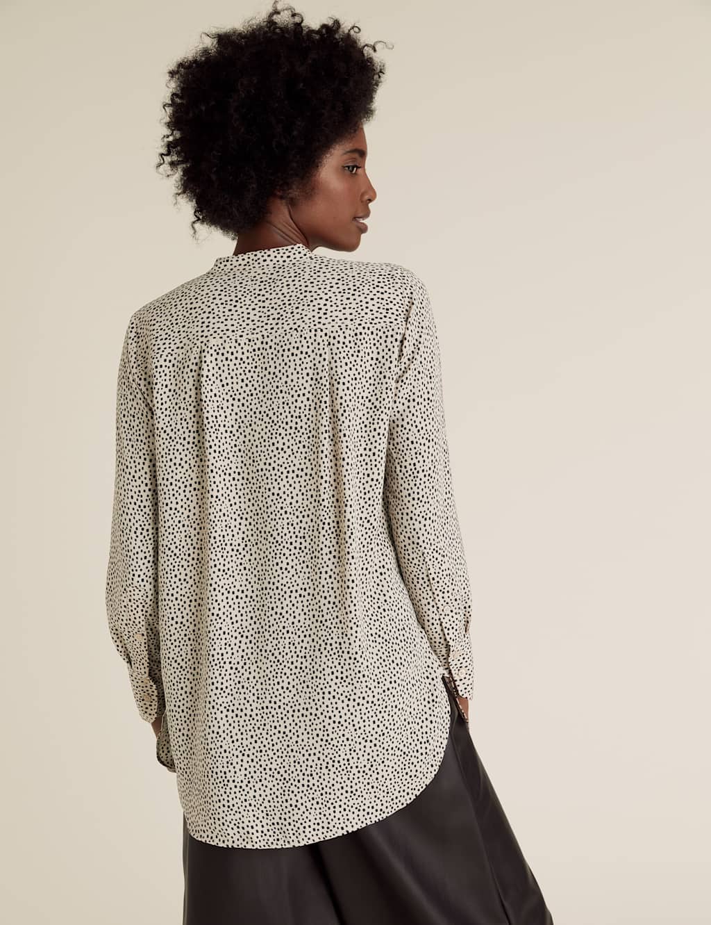 Printed Bib Detail Long Sleeve Tunic 4 of 6