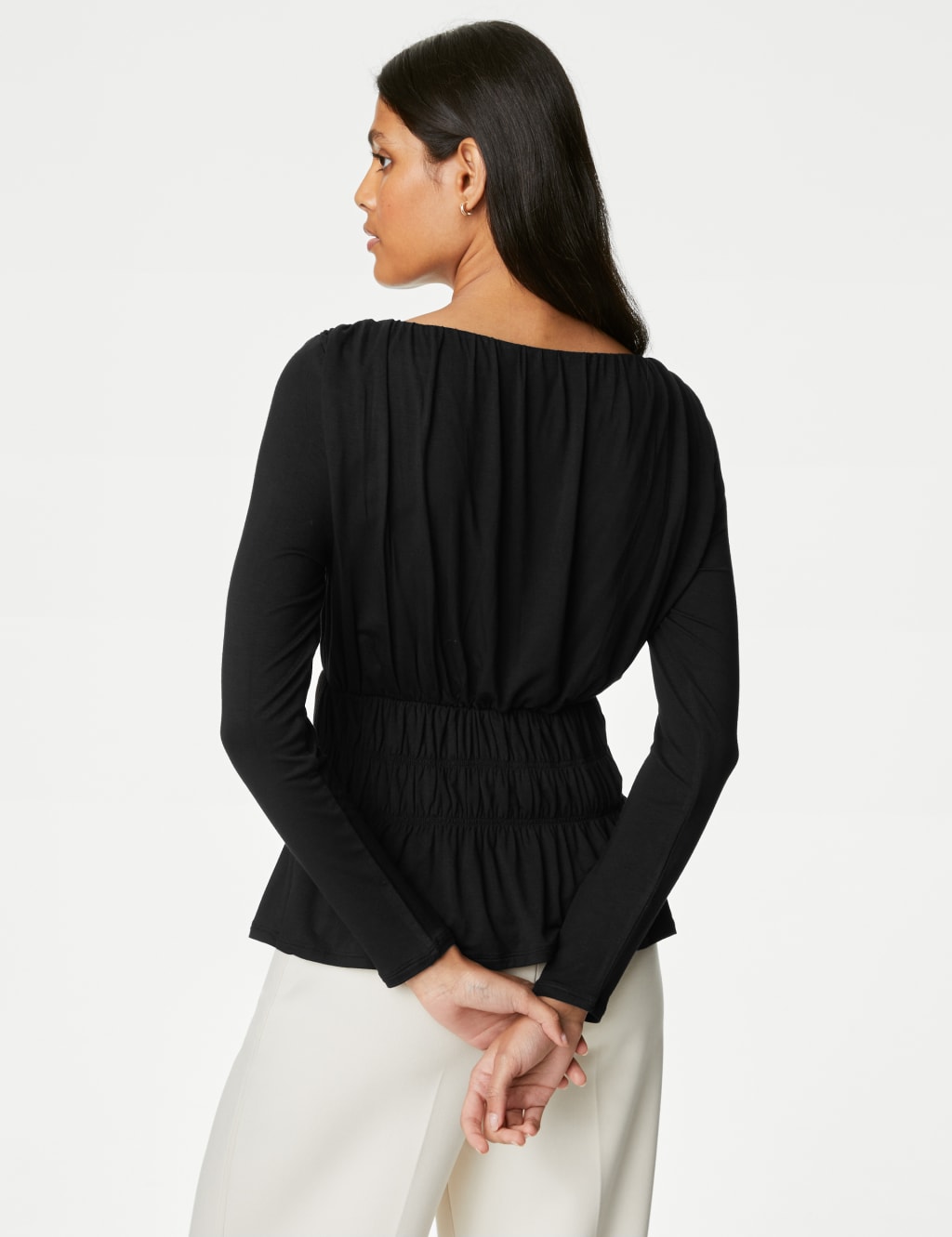 Jersey Waisted Top 5 of 5