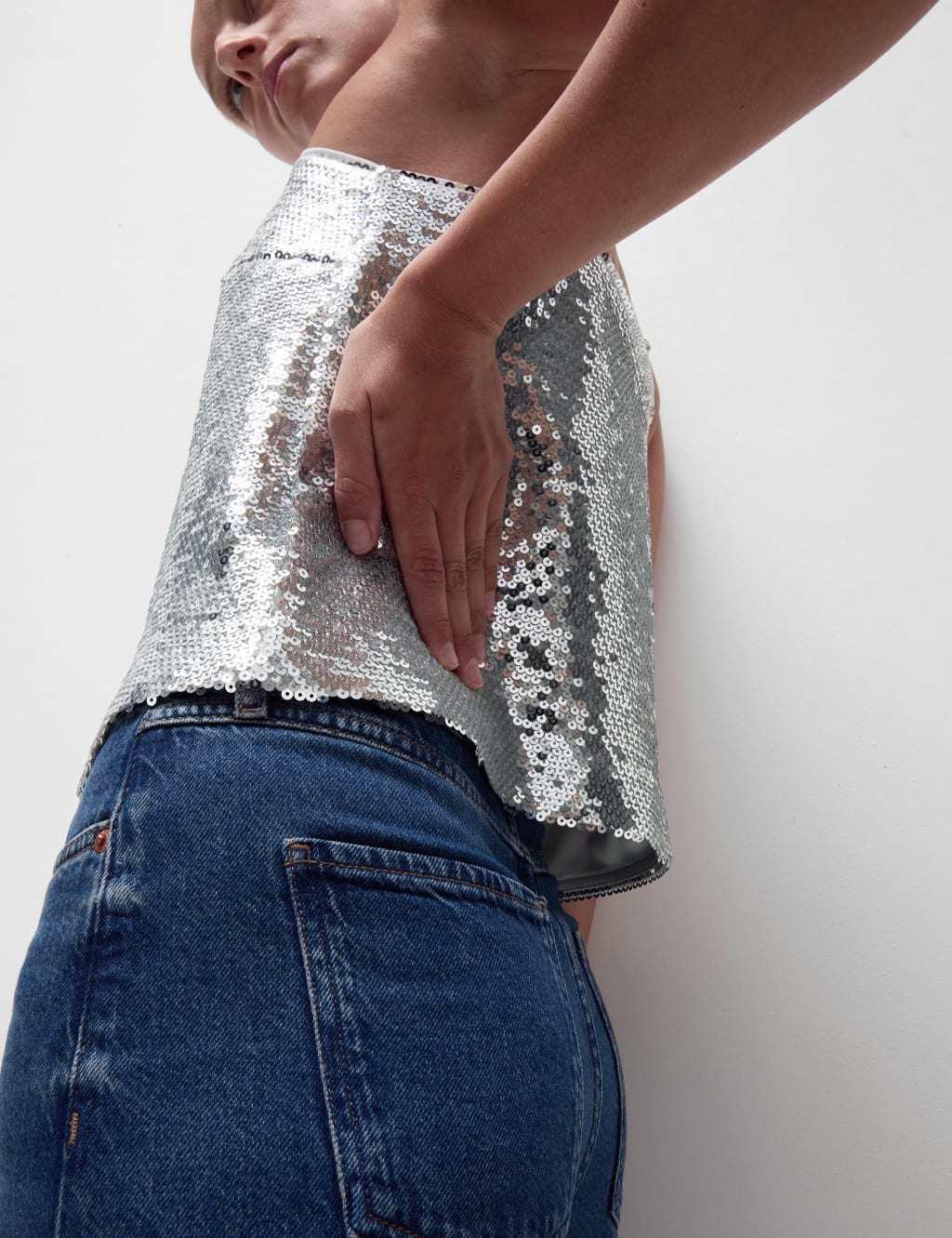 Sequin Cami Top M S Collection M S IE