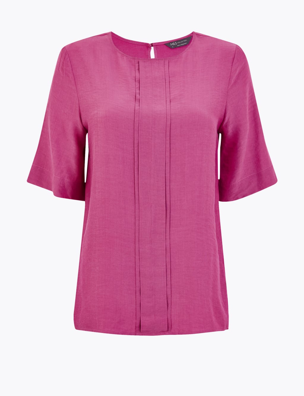 Pleat Front Woven Blouse 2 of 4