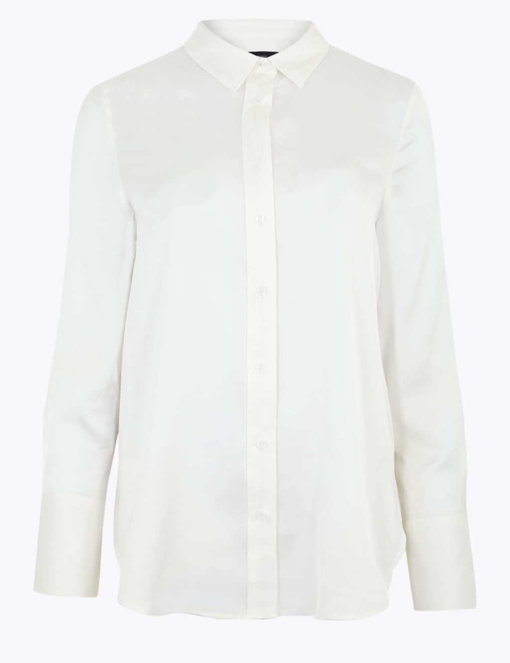 Satin Long Sleeve Shirt 2 of 4