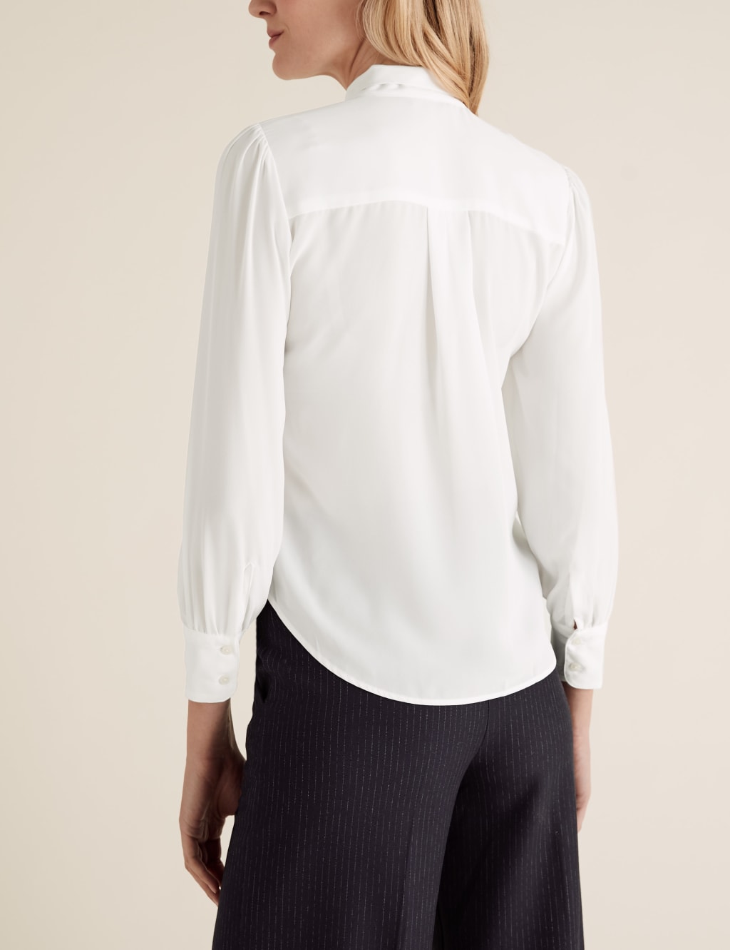 Pussybow Puff Sleeve Blouse 4 of 4